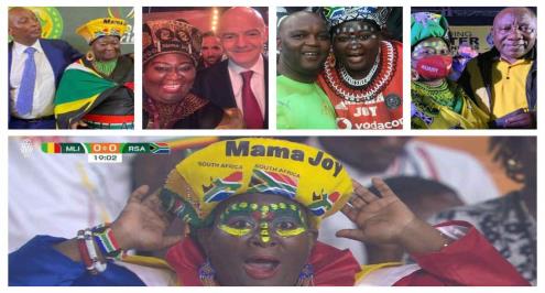 "ذهول بسبب تاو".. من هي "ماما جوي" التي خطفت الأضواء في مباراة مالي ومنتخب جنوب أفريقيا؟